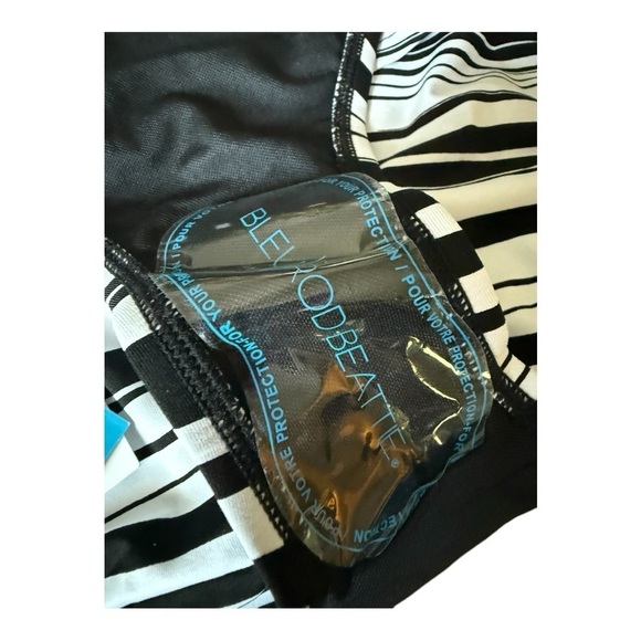 BLEU ROD BEATTIE New Wave Sarong Hipster Bottom - Black/White Size 8 NEW - Picture 11 of 15